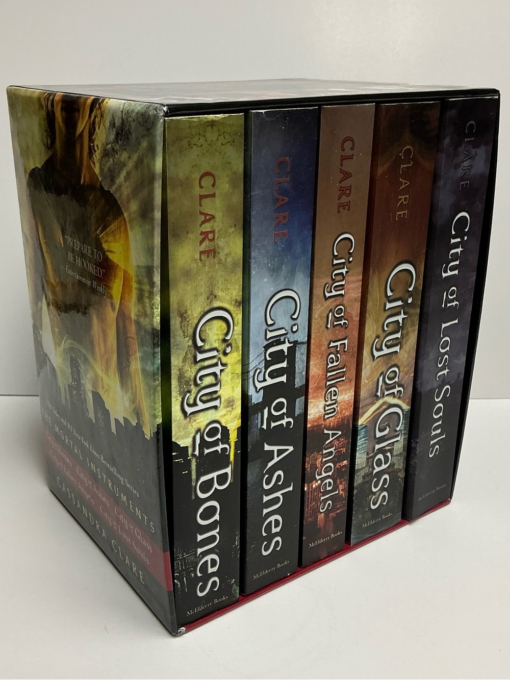 The Mortal Instruments Novel Series Boxed Set of 5 Paperback Books